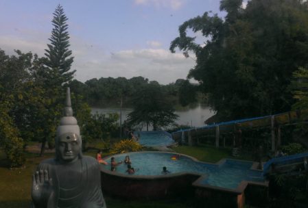 Sehr entspannt war die Zeit im Schwimmpark "Garza roja"